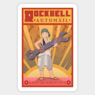 Fullmetal Alchemist - Rockbell Automail Sticker